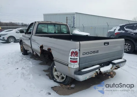 1996 Dodge Ram 1500 из США, поврежденный, VIN 1B7HC16Y7TS604697